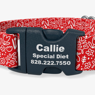 closeup view of personalization
